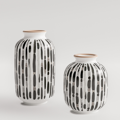  现代陶罐器皿su模型 