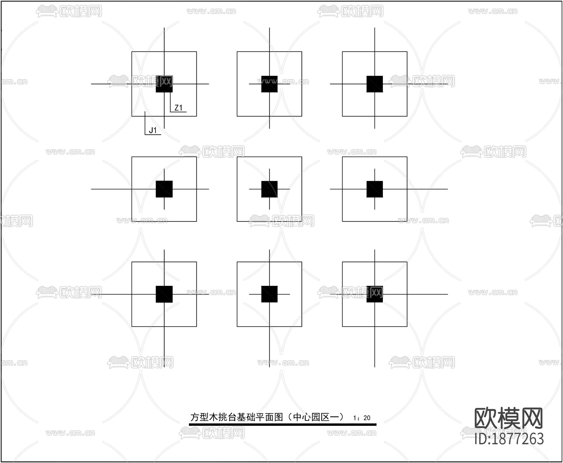 四种木平台亲水平台节点大样下载（渲染图4）