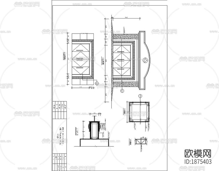 大酒店大厅装修图CAD施工图下载(渲染图2)
