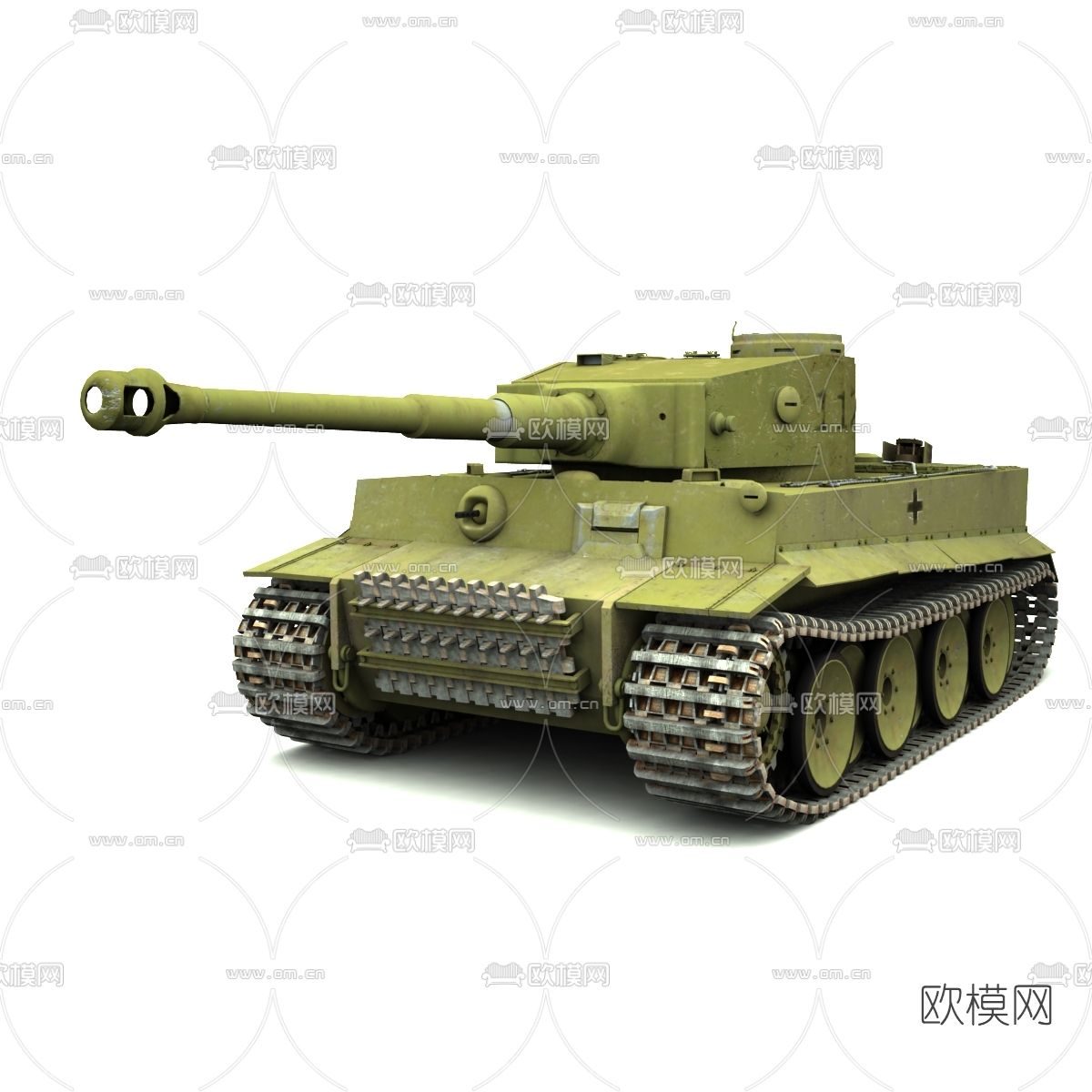 现代坦克免费3d模型下载