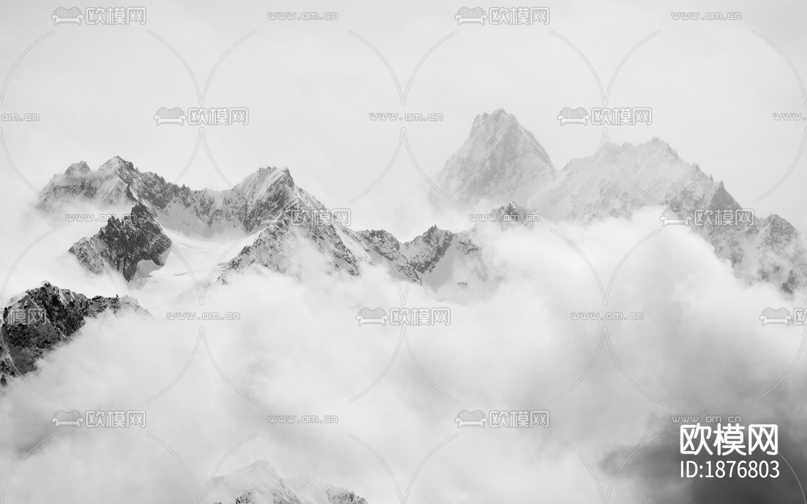 中式国画贴图下载