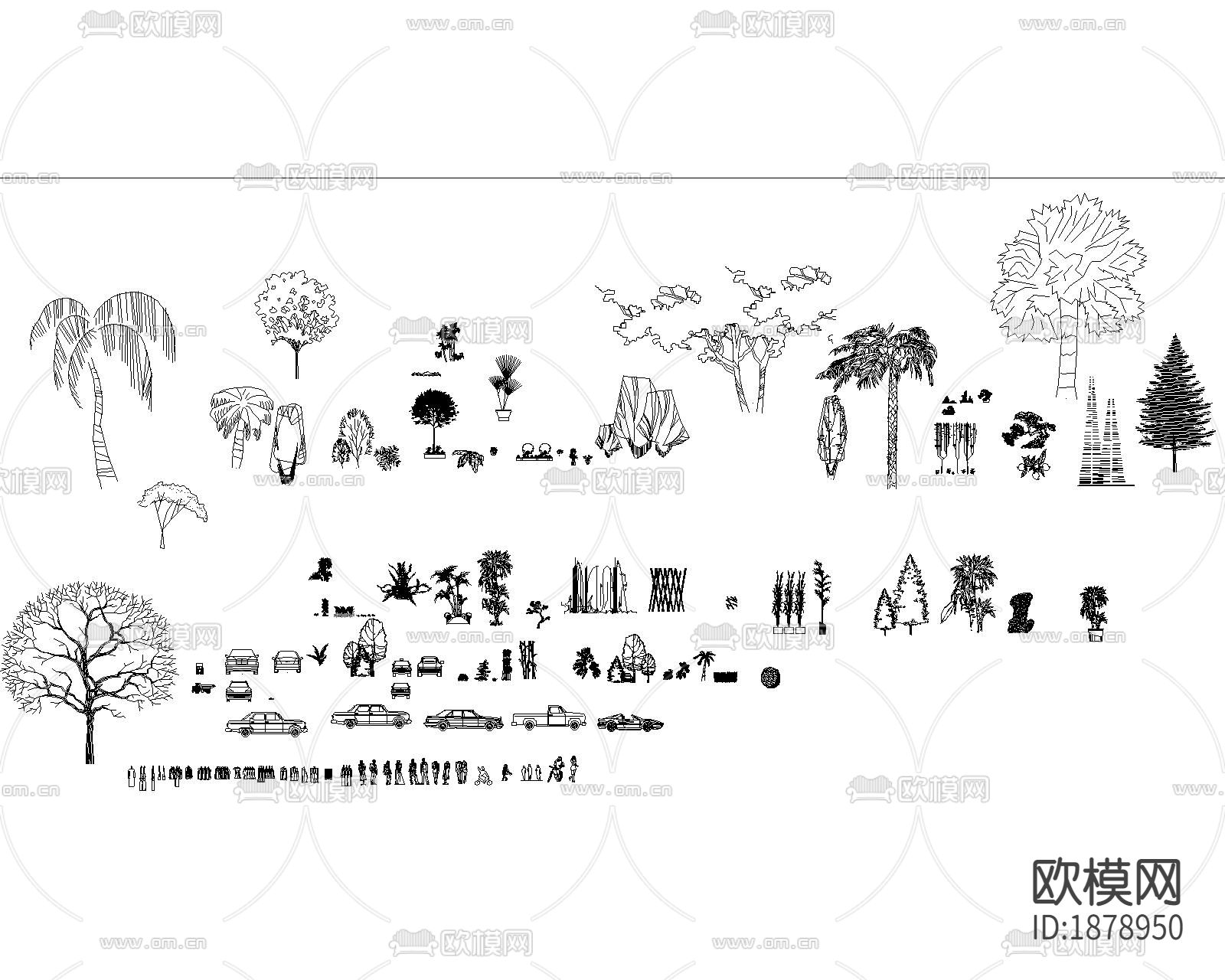 饰品cad图库下载（渲染图6）
