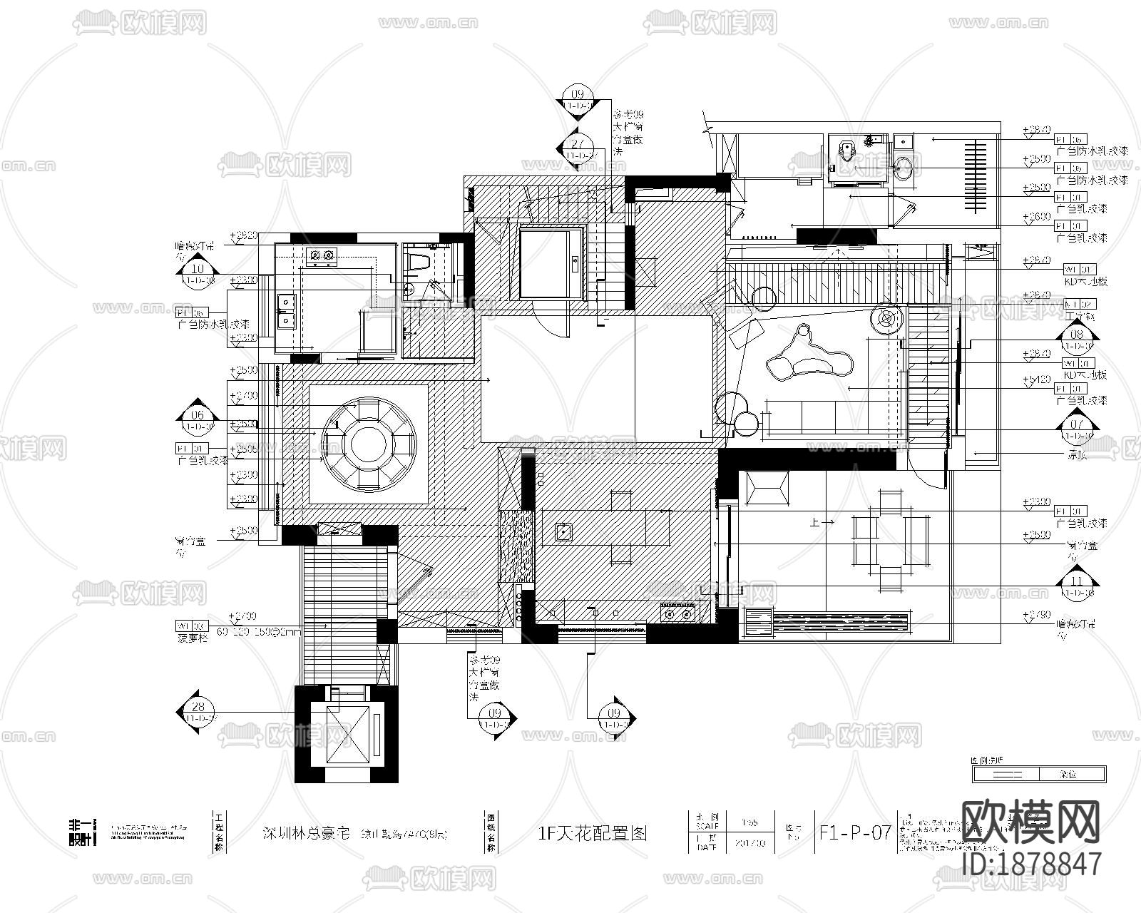 家装cad施工图下载（渲染图3）