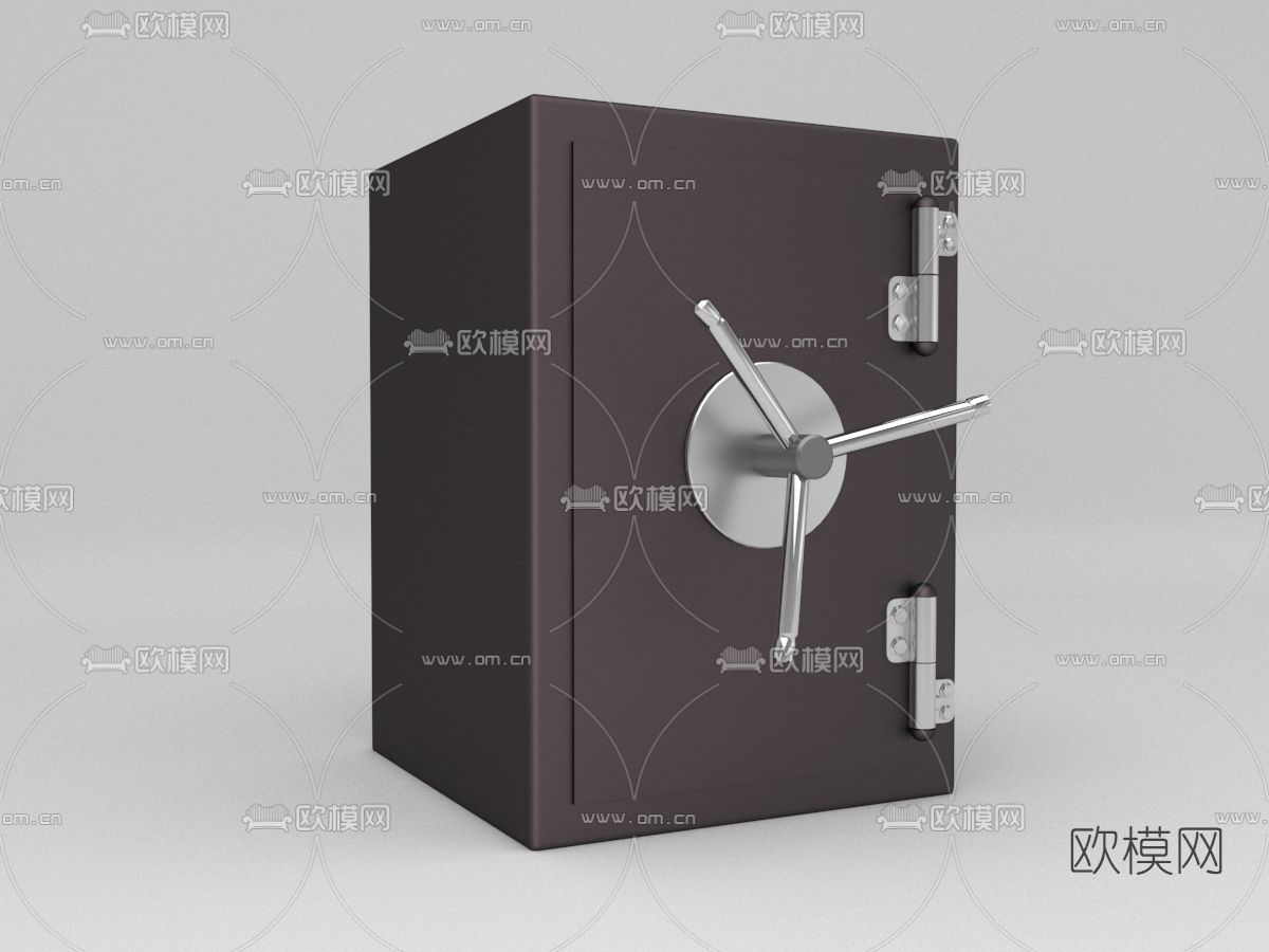 现代保险箱免费3d模型下载