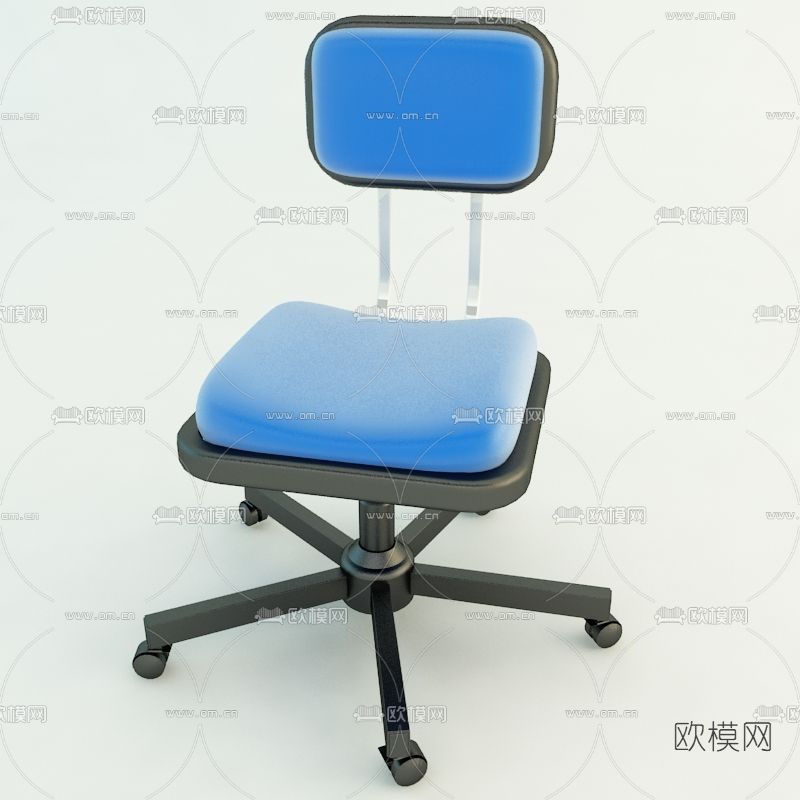 现代办公椅免费3d模型下载