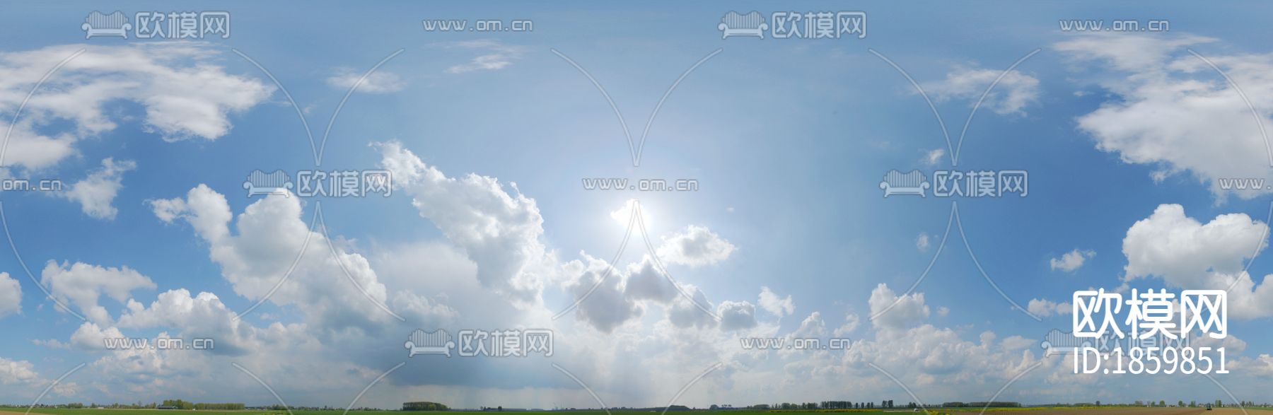 室外天空全景图