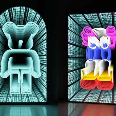 网红深渊镜3d模型