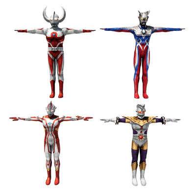  现代动漫人物角色su模型 