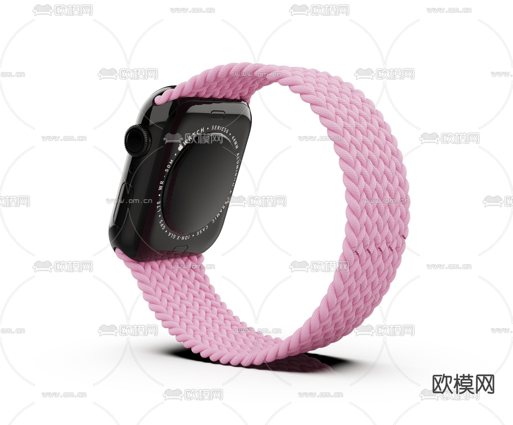 现代苹果手表3d模型下载（渲染图2）