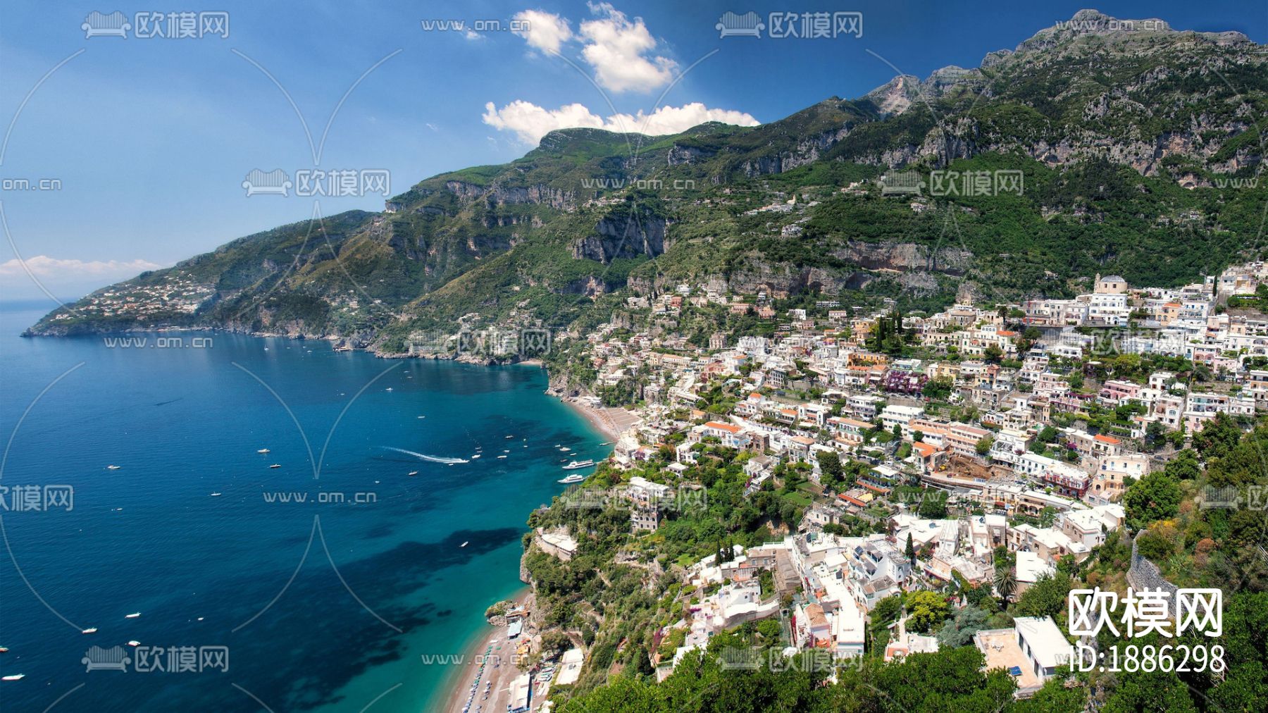 外景贴图-免费3dmax模型库-欧模网