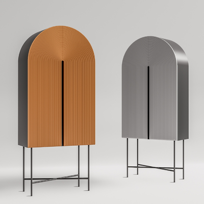 现代装饰柜斗柜su模型