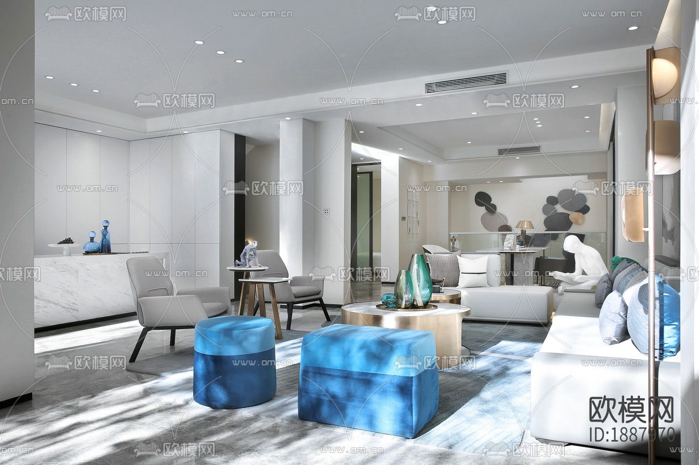 整装家居cad施工图下载（渲染图10）