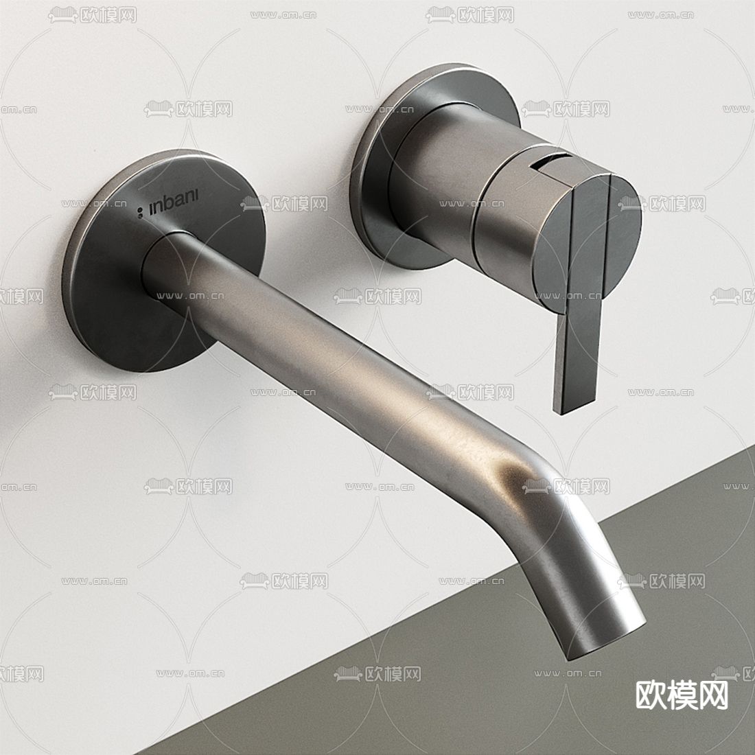 现代洗手盆台盆3d模型下载（渲染图4）