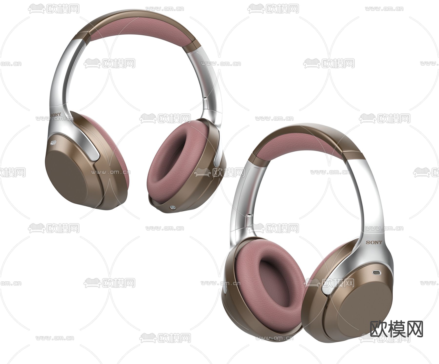现代耳机3d模型下载