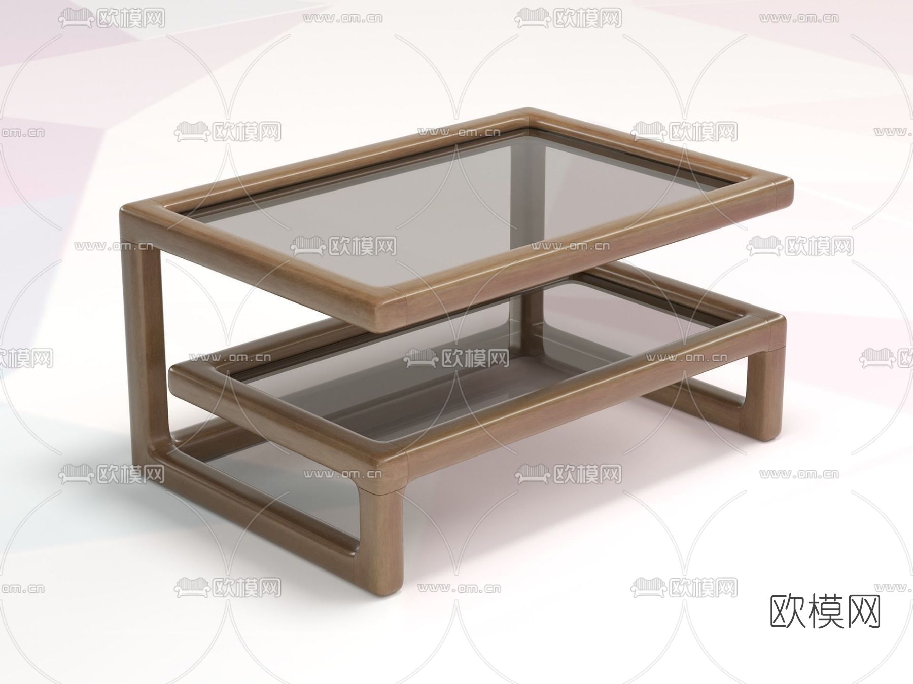 现代茶几免费3d模型