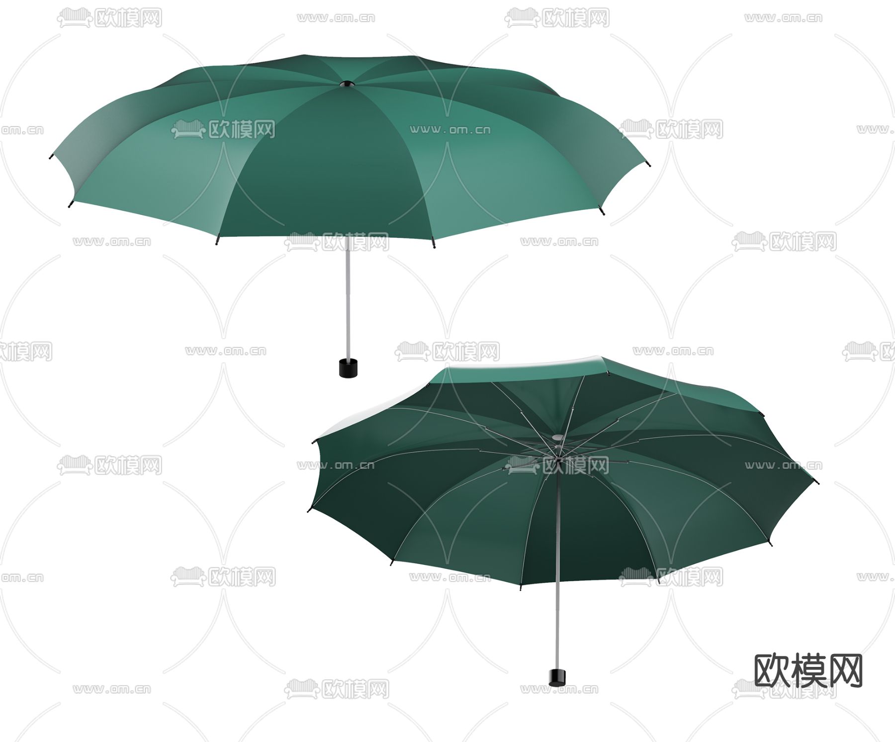 现代雨伞3d模型下载_ID11744051_3dmax免费模型-欧模网