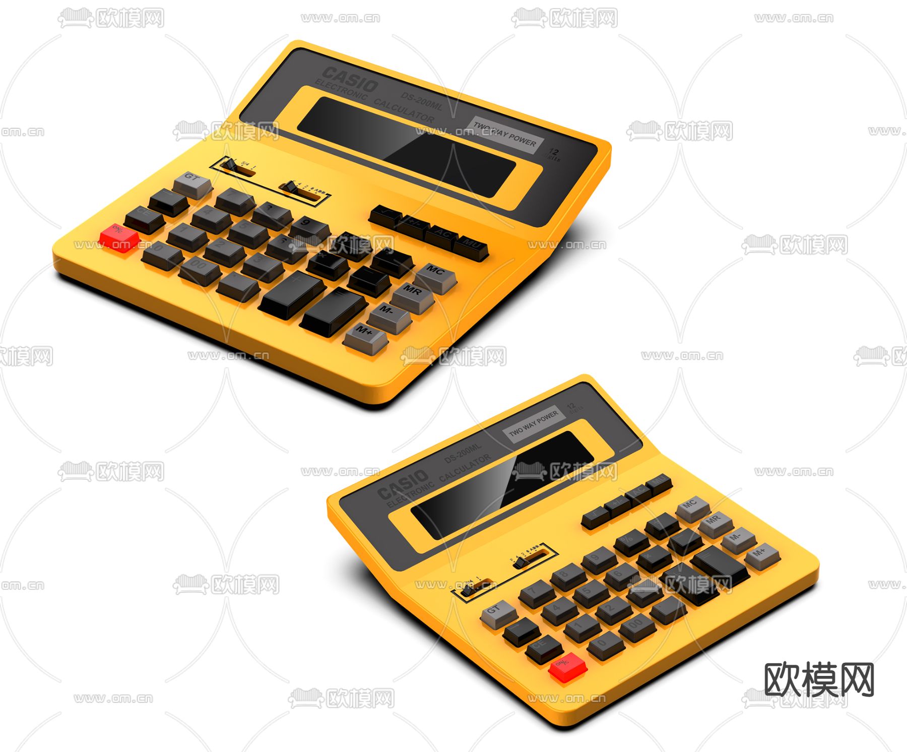 现代计算器3d模型下载