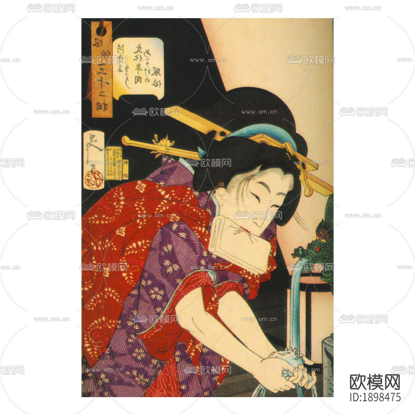 日本仕女图下载