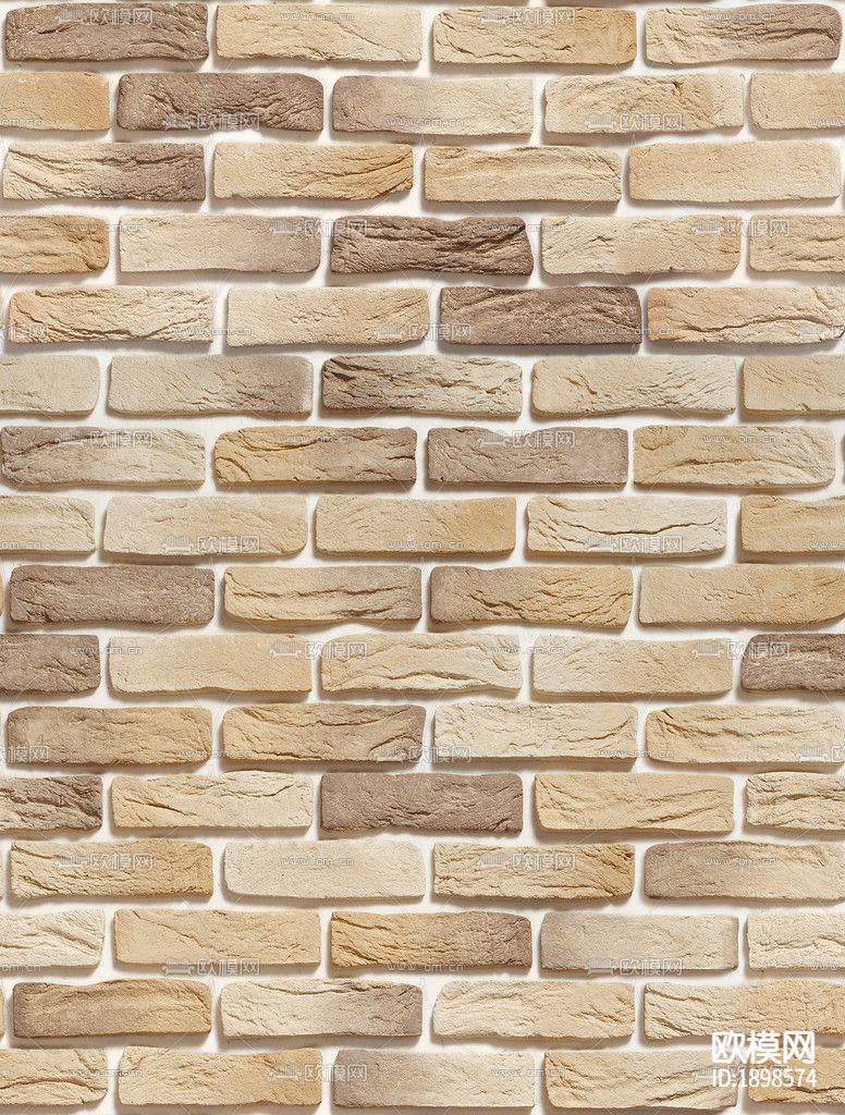 工字拼接砖墙下载