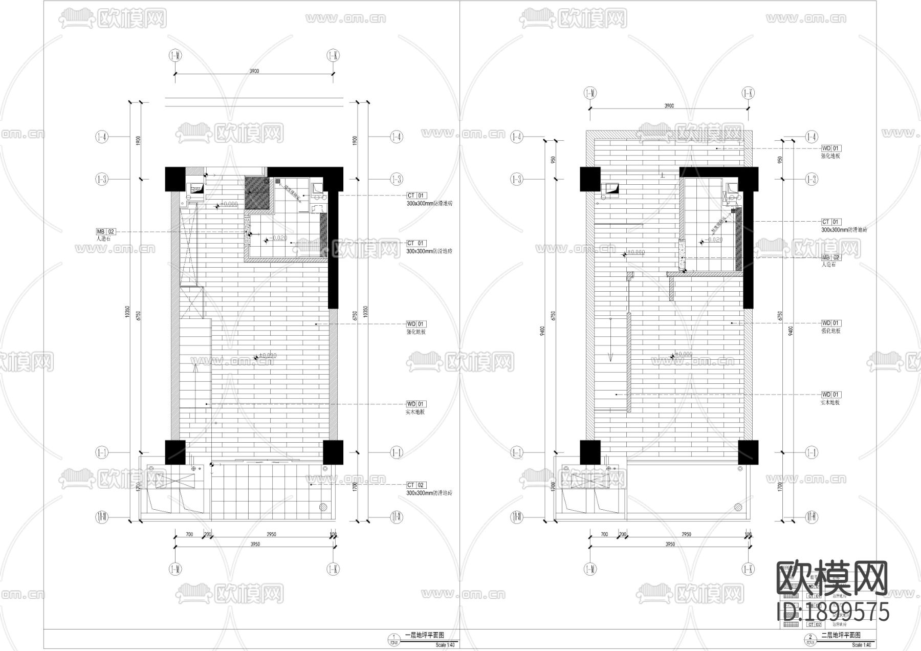 万科复式公寓下载（渲染图2）