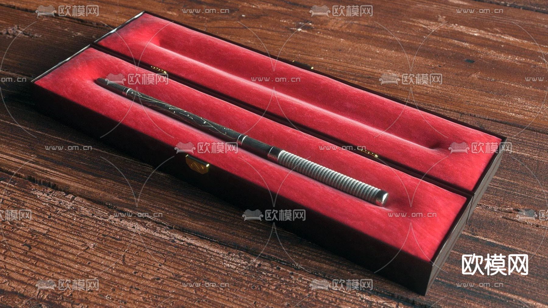 现代钢笔3d模型下载