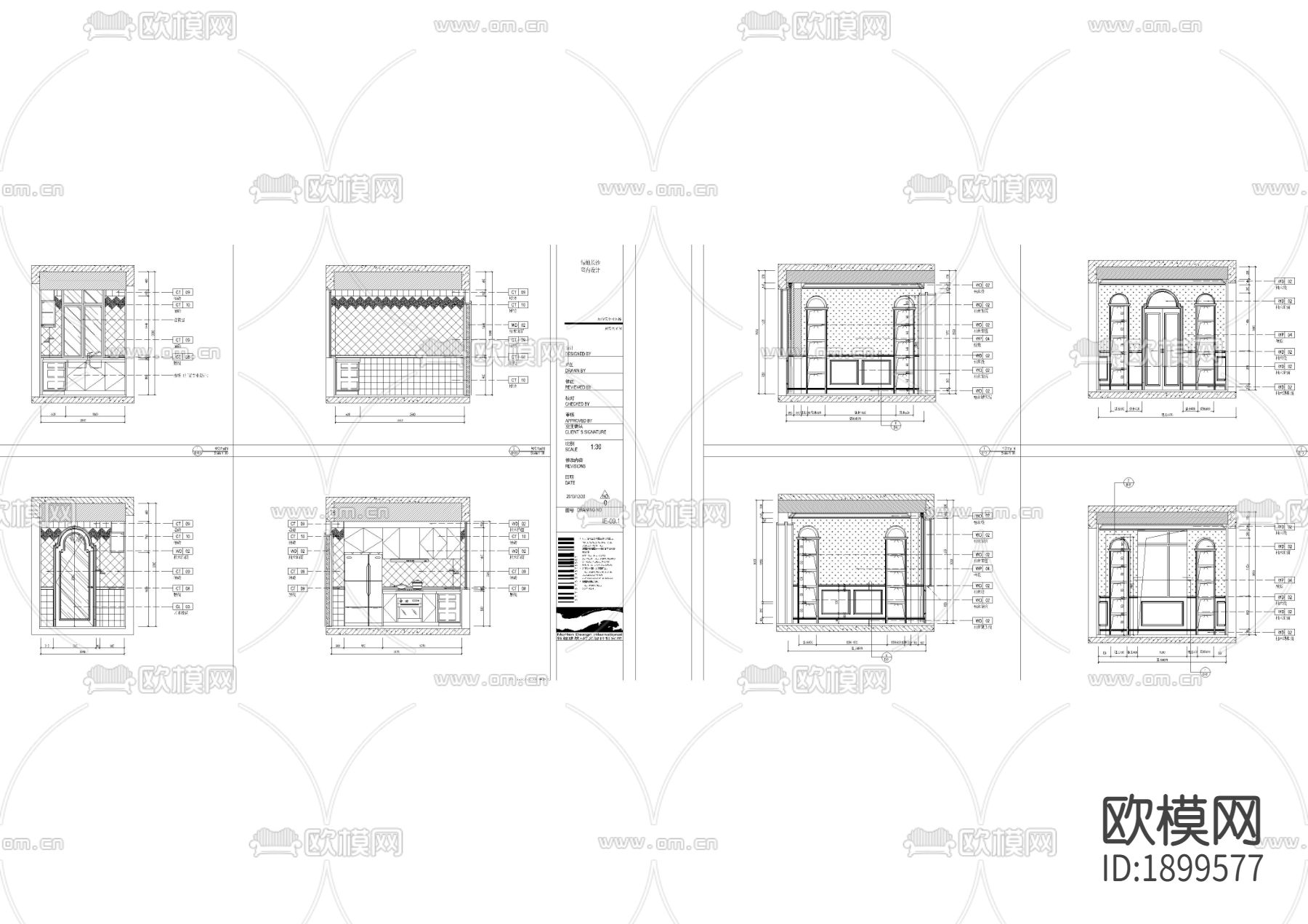 乡村施工图下载（渲染图3）