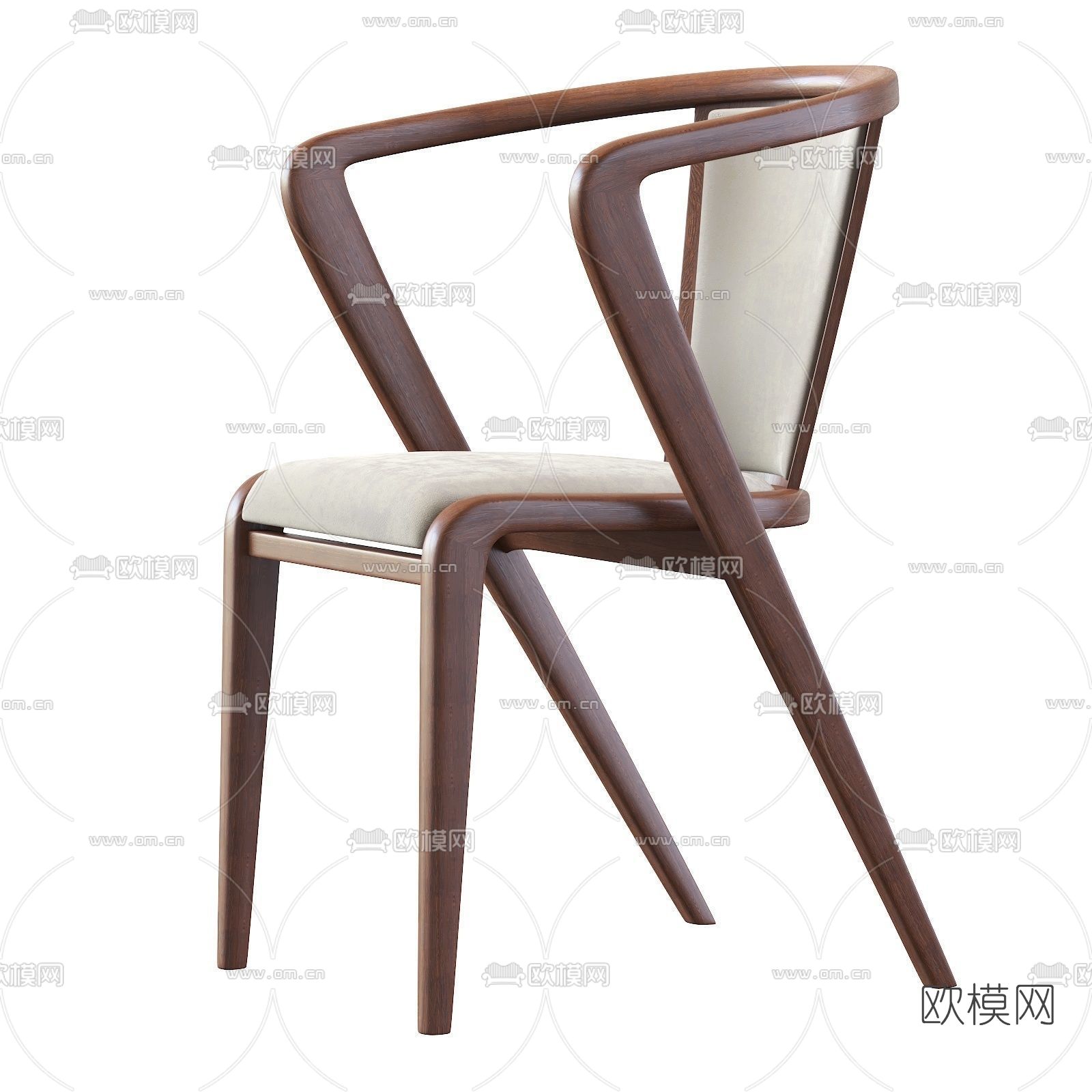 现代单椅免费3d模型下载