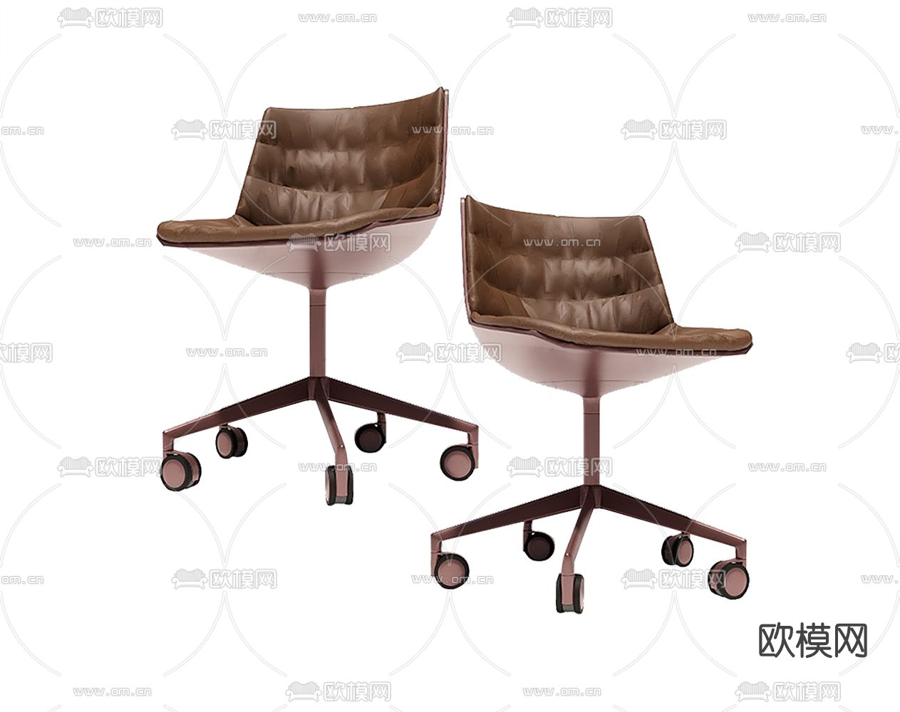现代办公椅su模型下载
