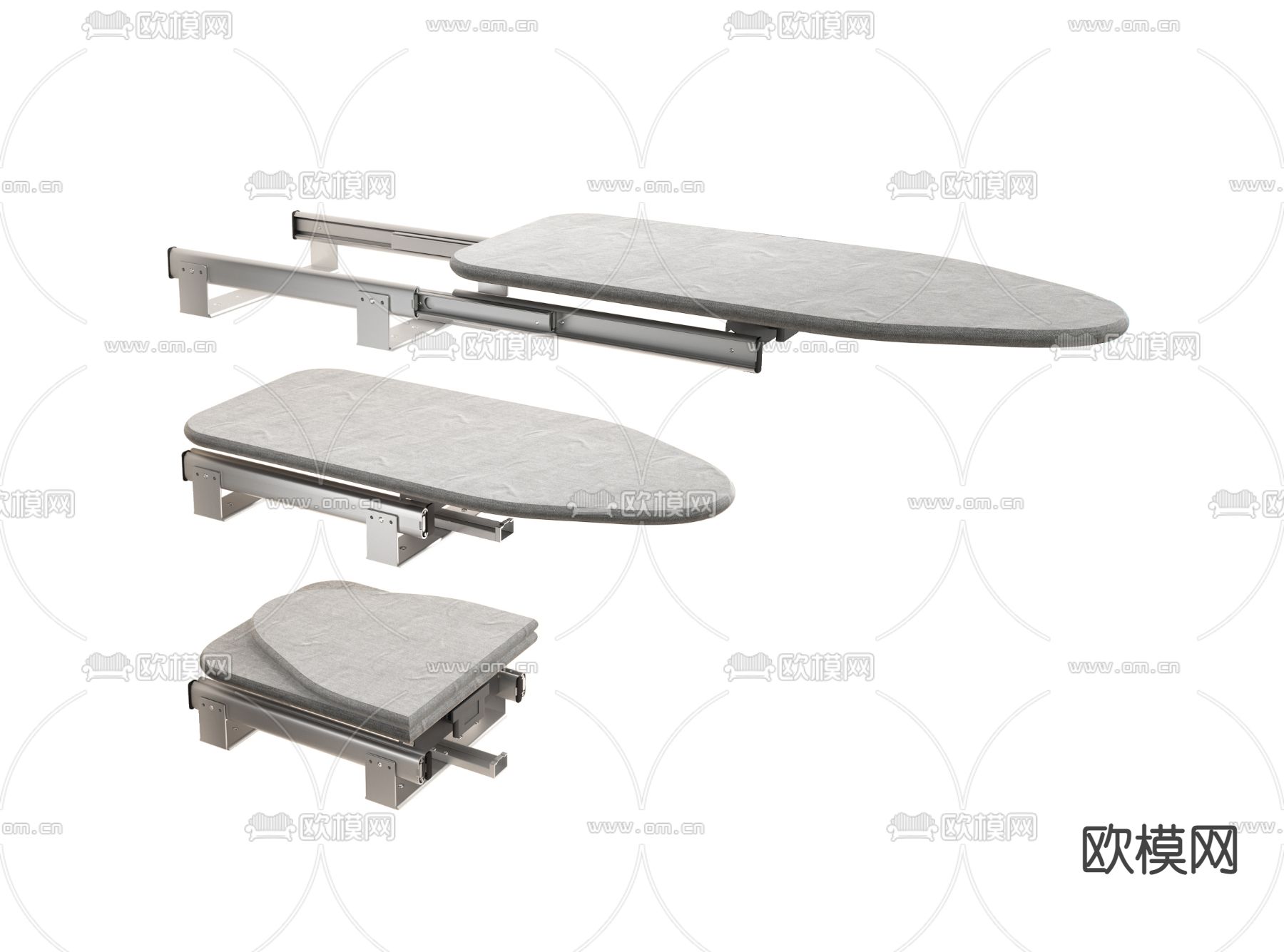 现代烫衣板3d模型下载