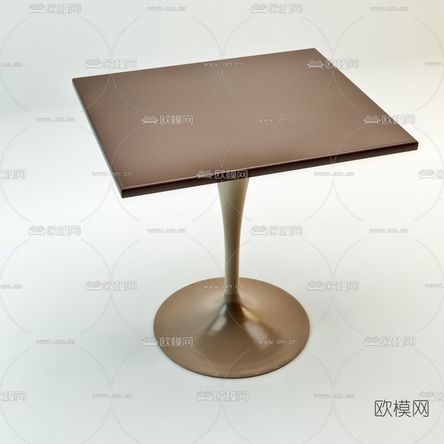 现代休闲桌免费3d模型下载