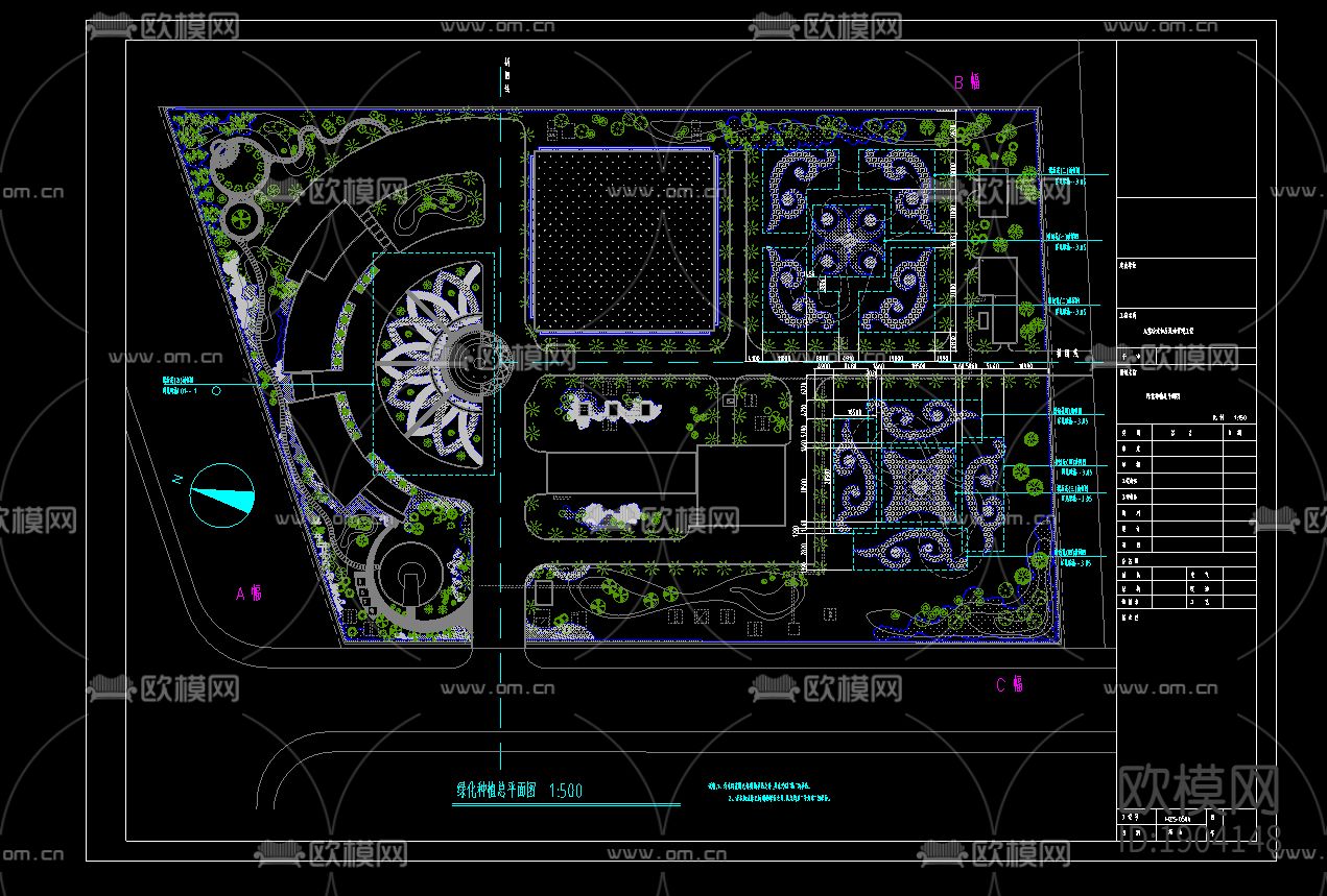 九堡给水加压泵站景观工程下载（渲染图2）