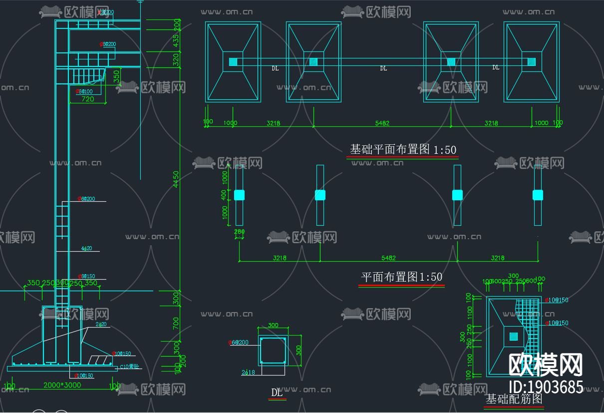 中式社区入口牌坊下载（渲染图7）
