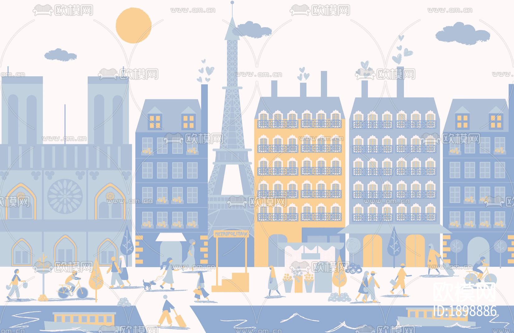 儿童房壁纸下载