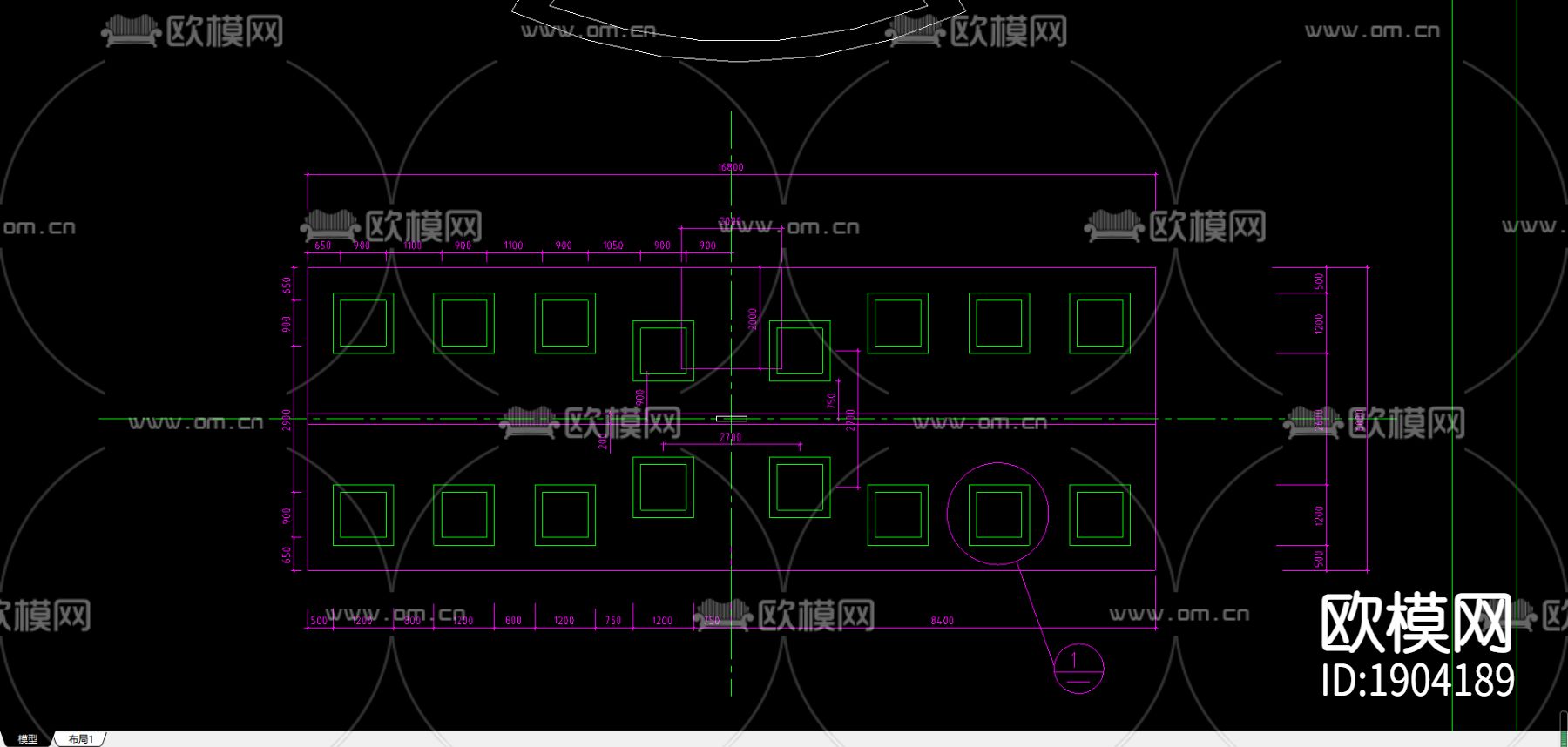 喷泉设计图纸下载（渲染图1）