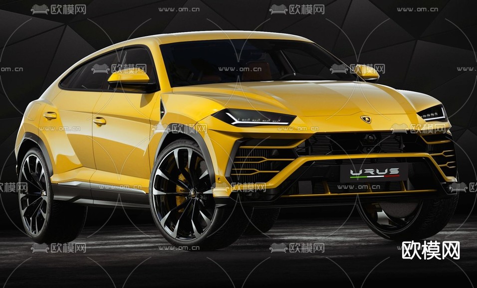 现代汽车3d模型下载(渲染图2)