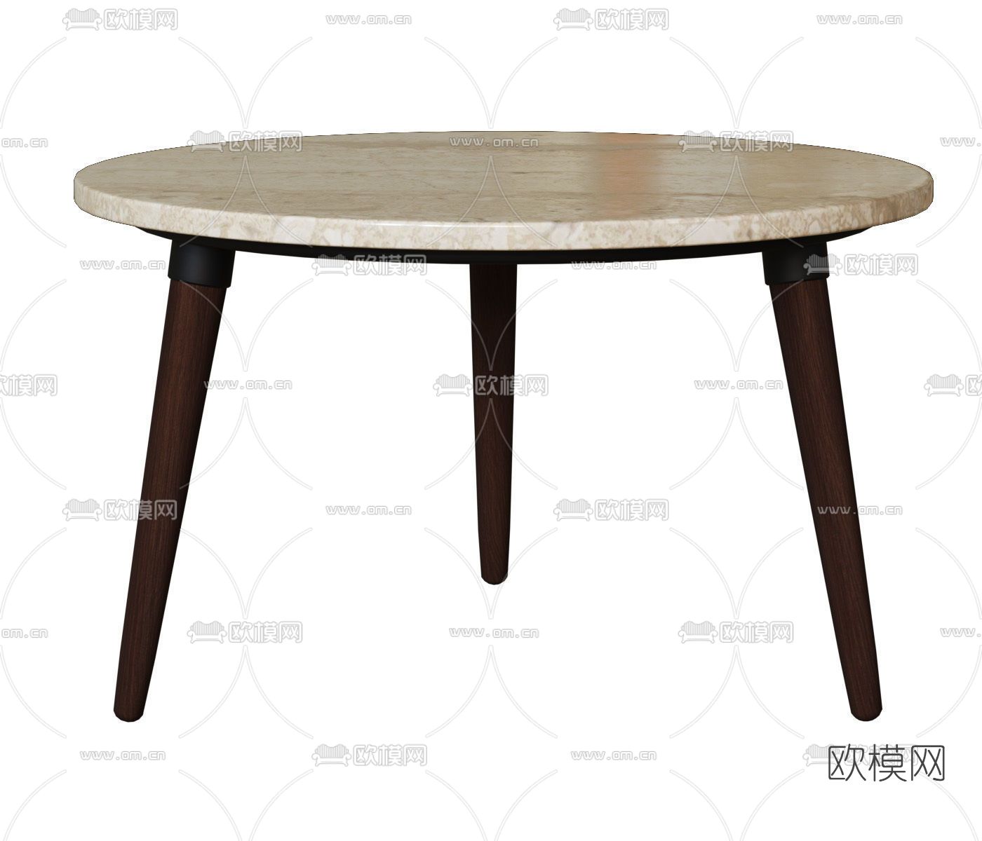 现代茶几免费3d模型下载