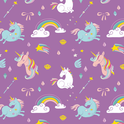  无缝卡通动物图案壁纸 