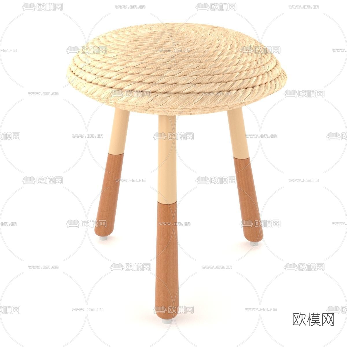 北欧凳子免费3d模型