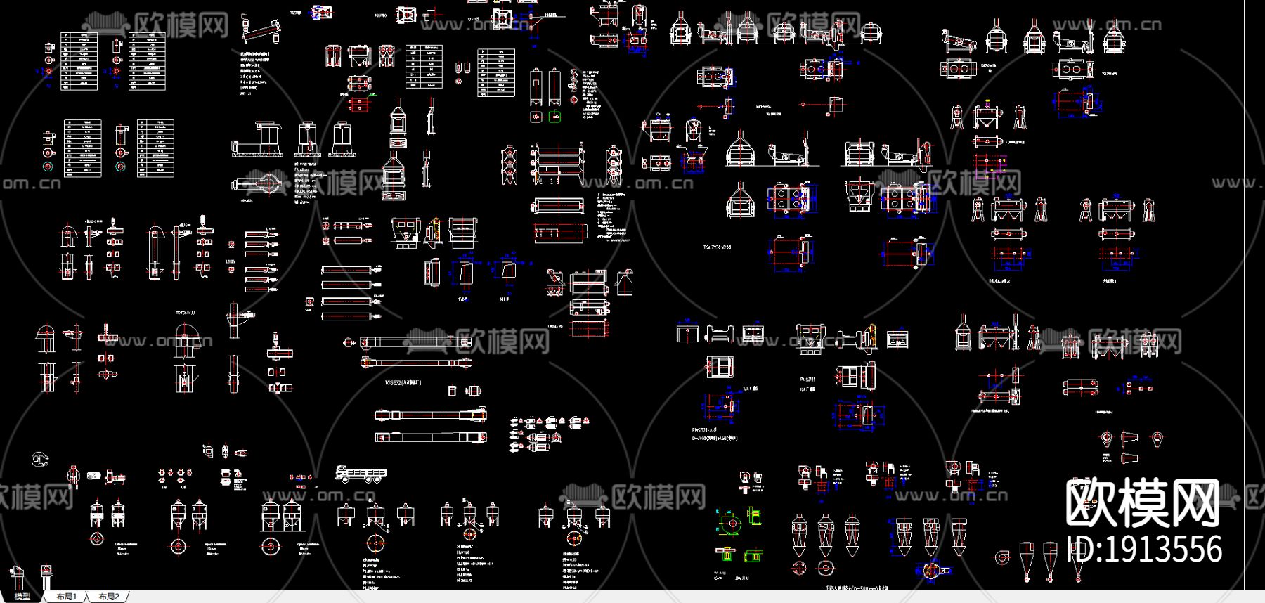室内装修cad图库下载