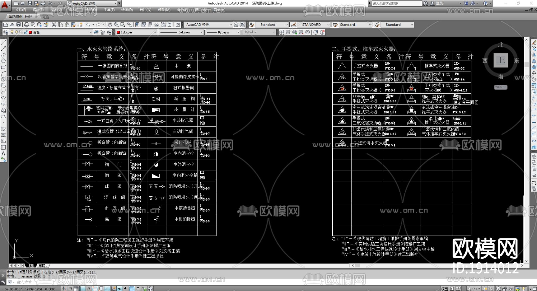 室内外图块cad图库下载（渲染图2）