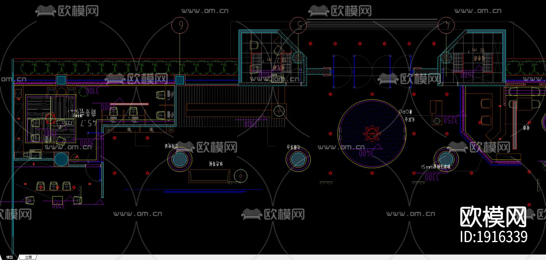 服务台节点大样下载（渲染图2）