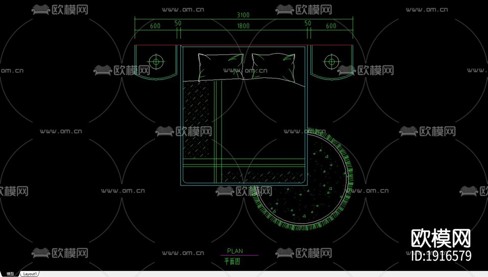 家装cad图库下载(渲染图1)