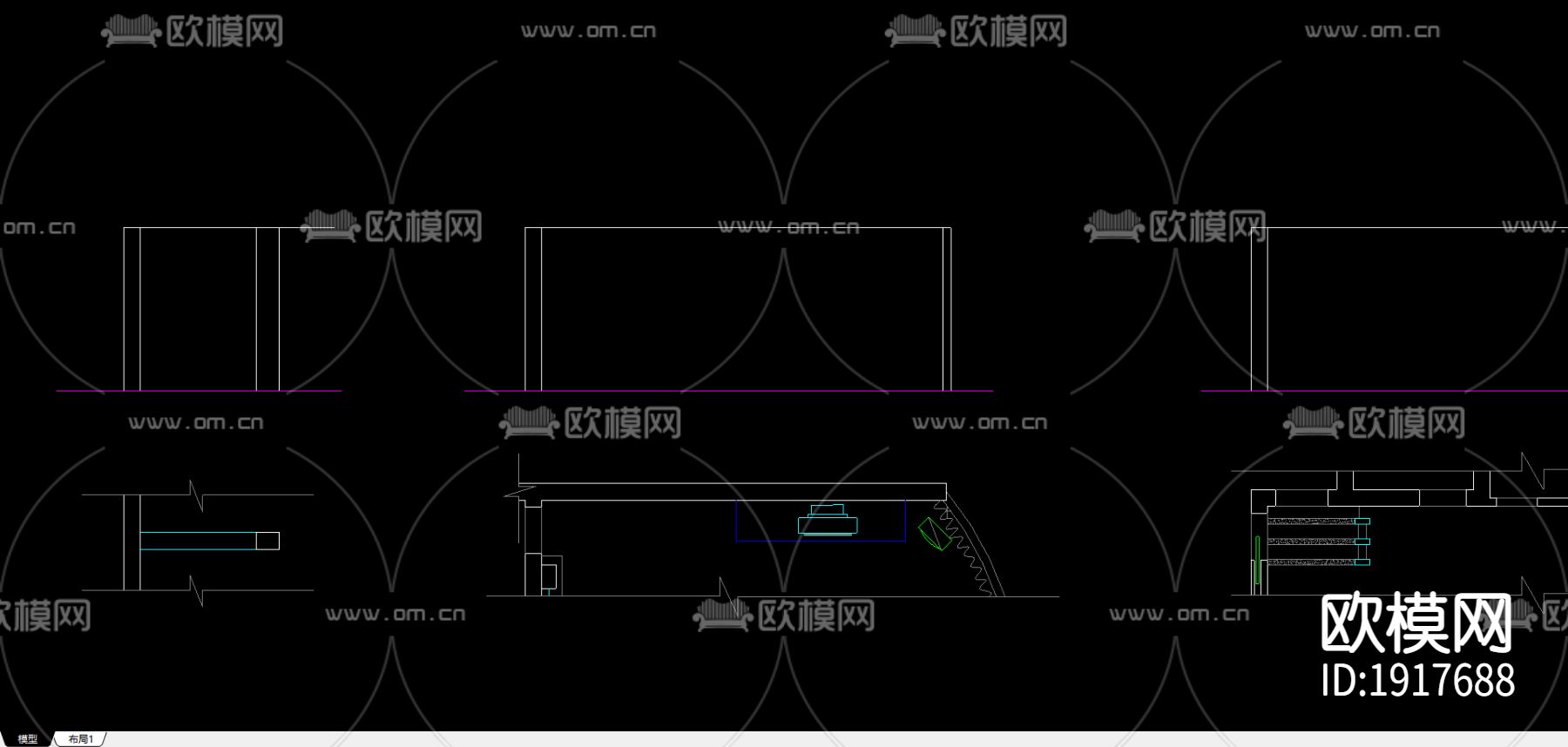 别墅竹苑小区下载（渲染图1）