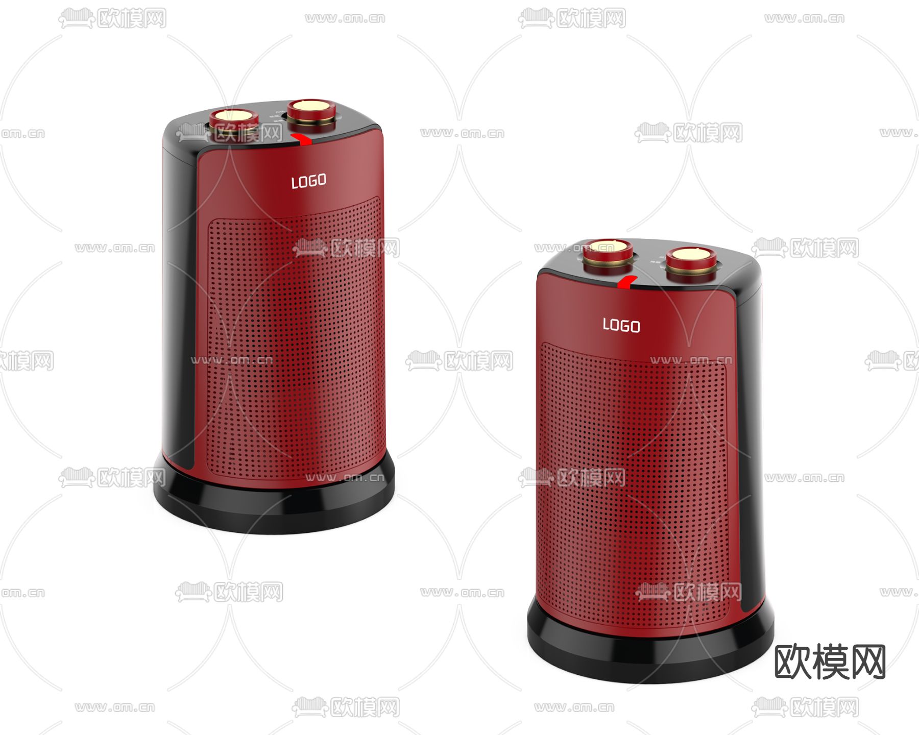 现代取暖器3d模型下载