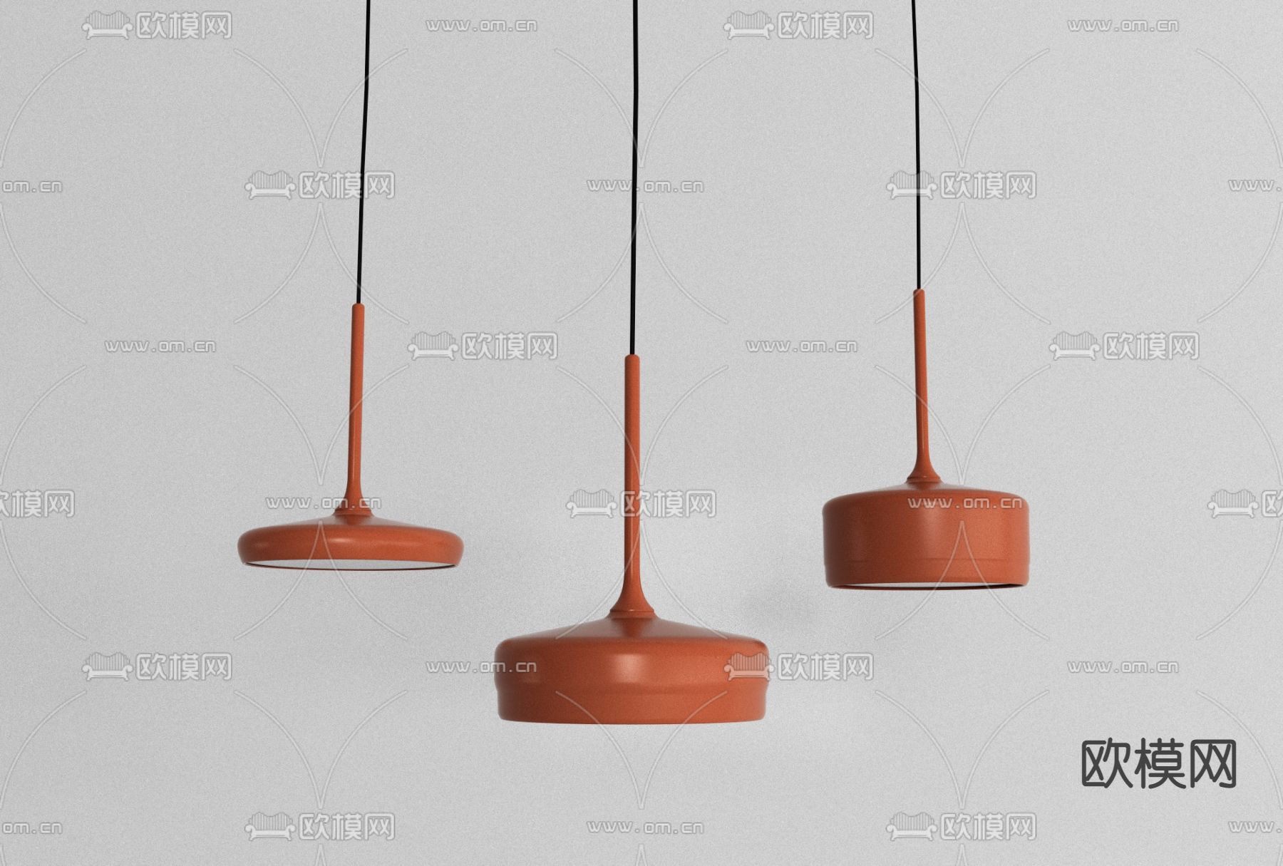 北欧吊灯免费3d模型下载