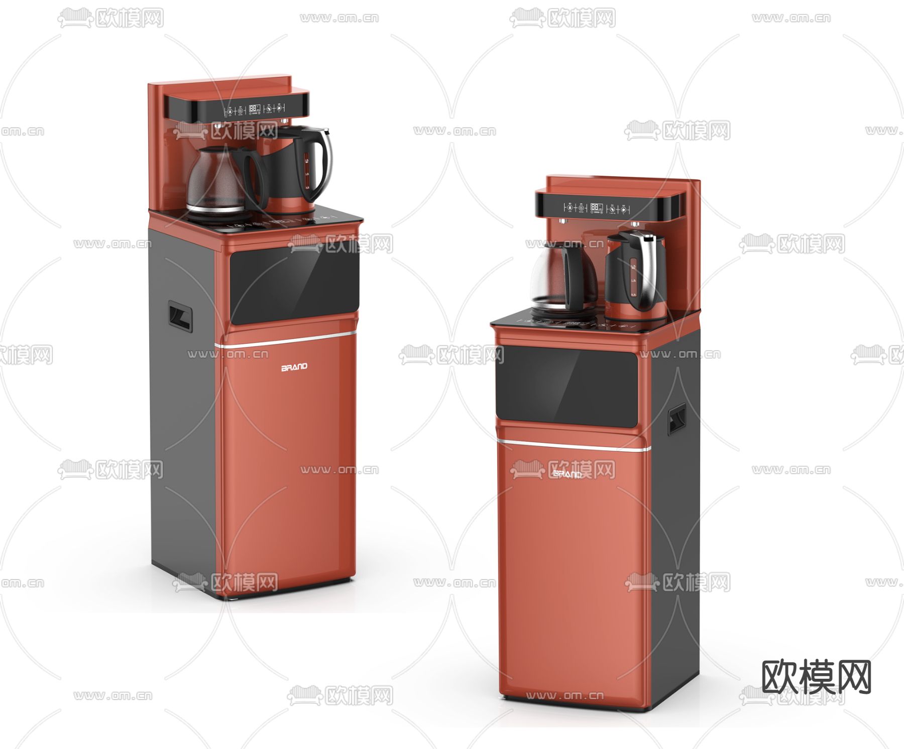 现代茶吧机3d模型下载