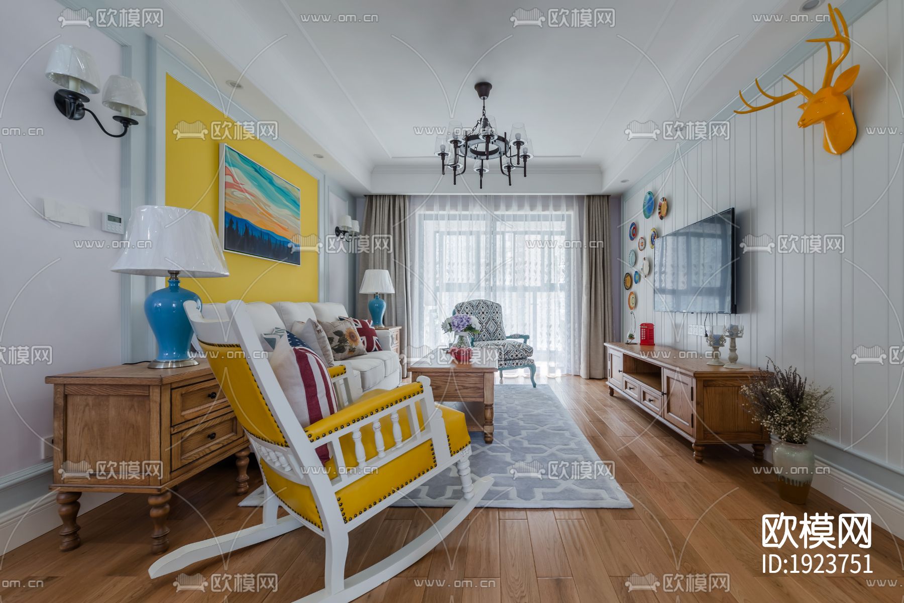 家装cad施工图下载（渲染图7）