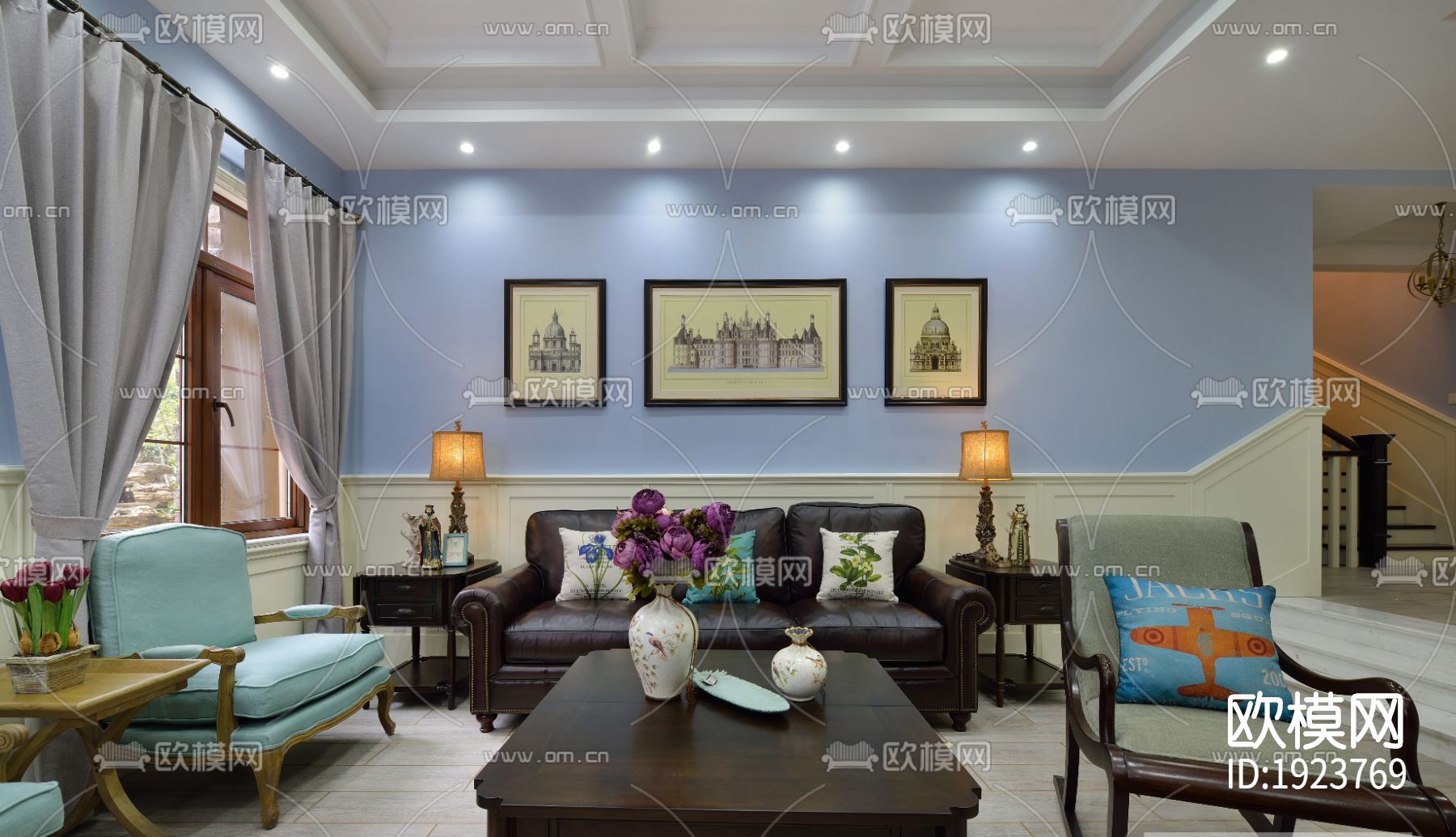 家装cad施工图下载（渲染图9）