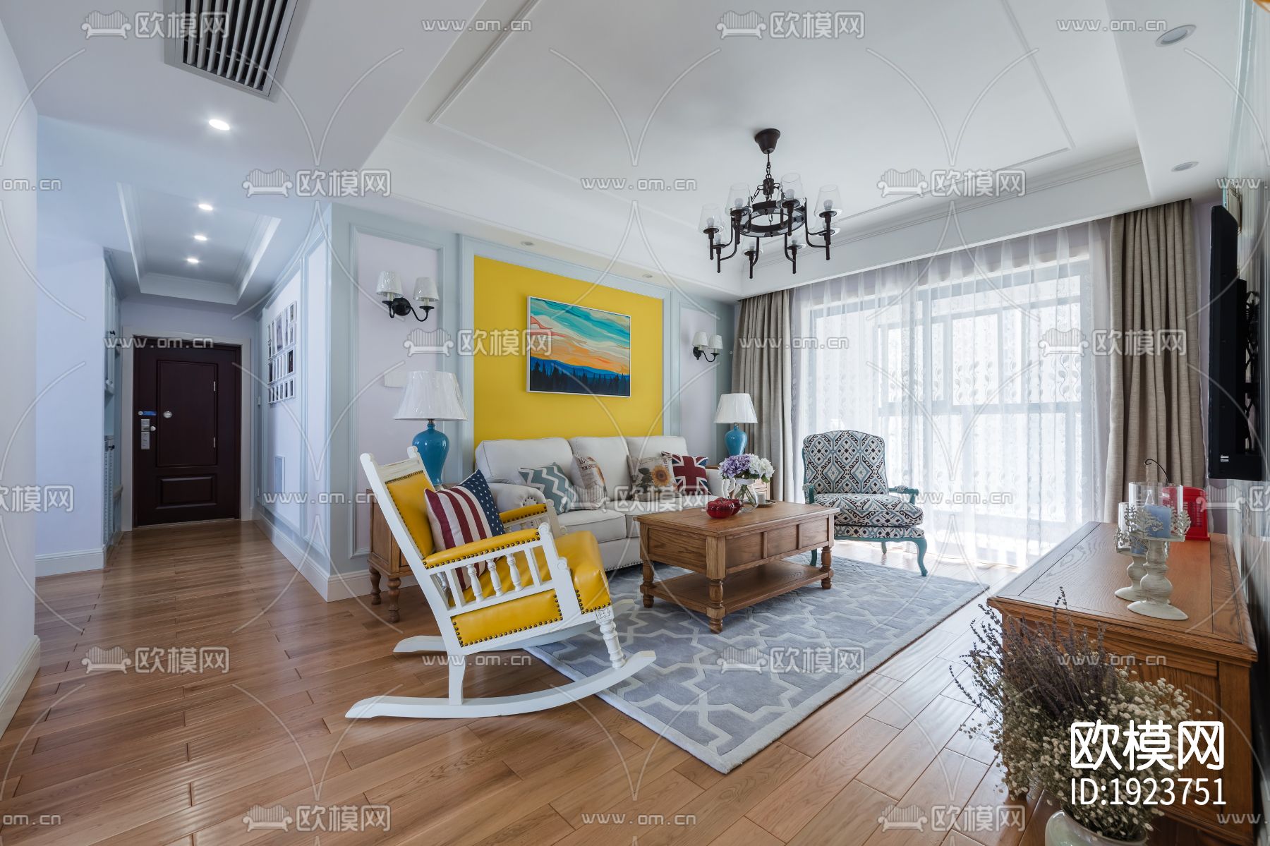 家装cad施工图下载（渲染图8）