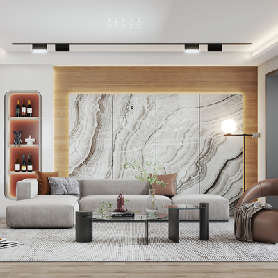 客厅餐厅全景3d模型-3dmax模型免费下载-欧模网